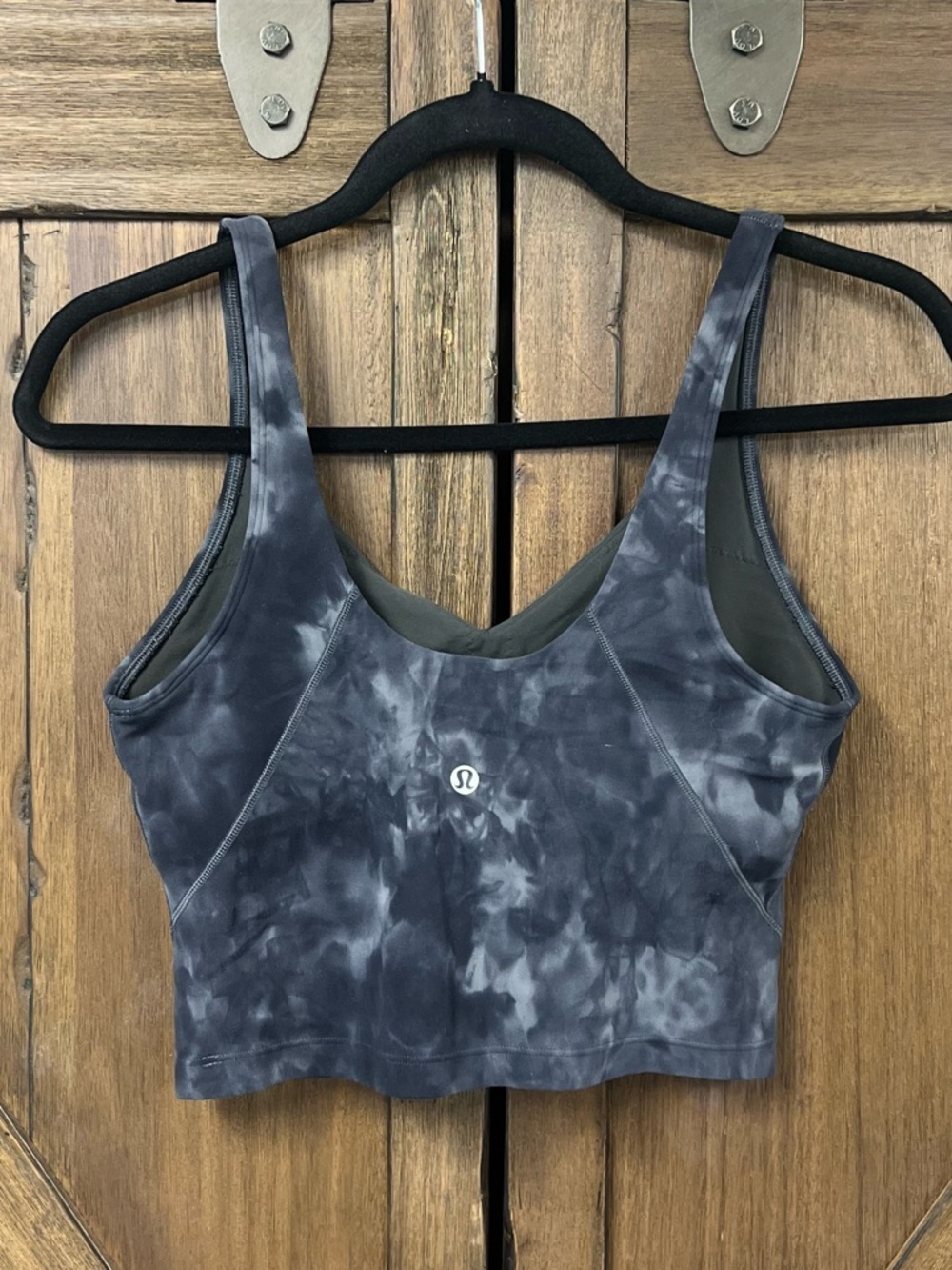 Lululemon Athletic Align Tank Diamond Dye Pitch Grey Graphite Grey Size 8 - Picture 5 of 7